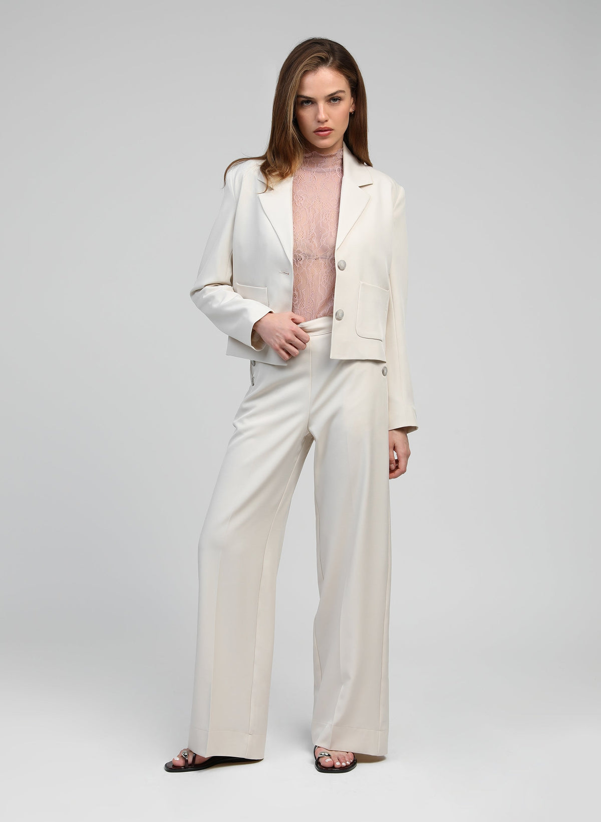 Veste Zatalia Ecru