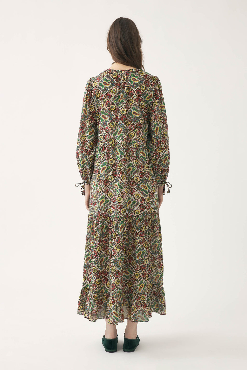Robe Longue Zena - Vert