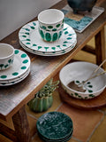 Linora - Plate - Green - Stoneware