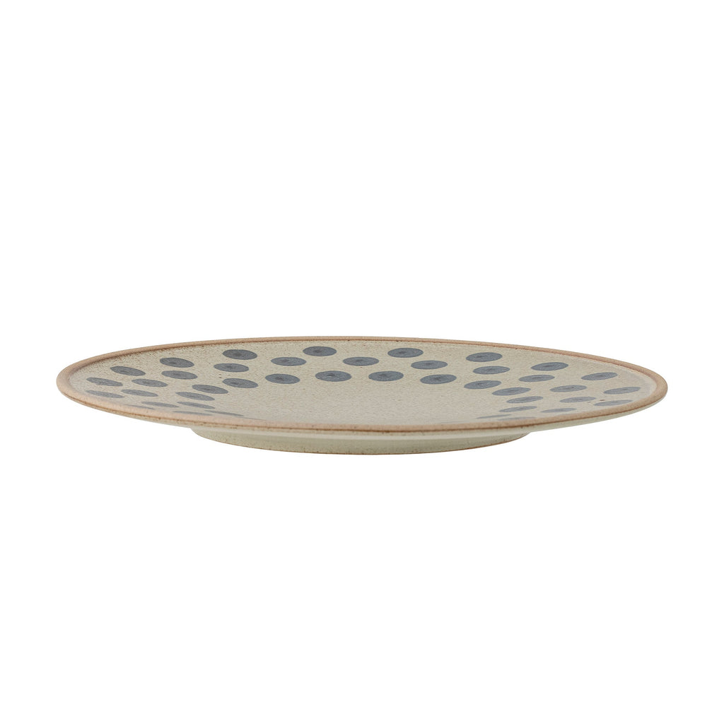 Tinni - Set of 12 Plates - Blue - Stoneware