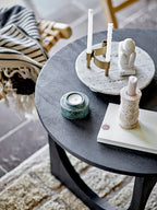 Ilise - Set of 6 Candle Holders - Natural - Travertine