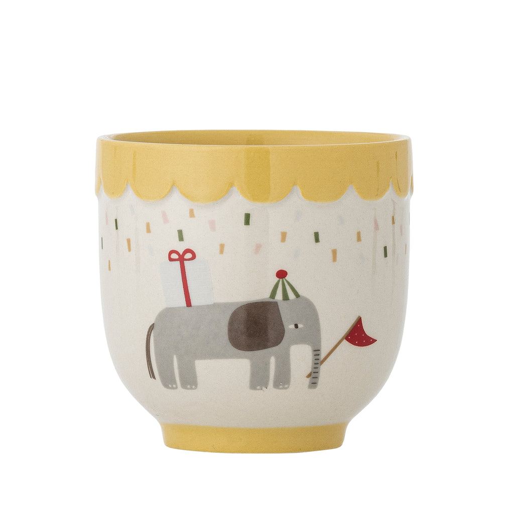Celebrate - Tasse - Jaune - Grès