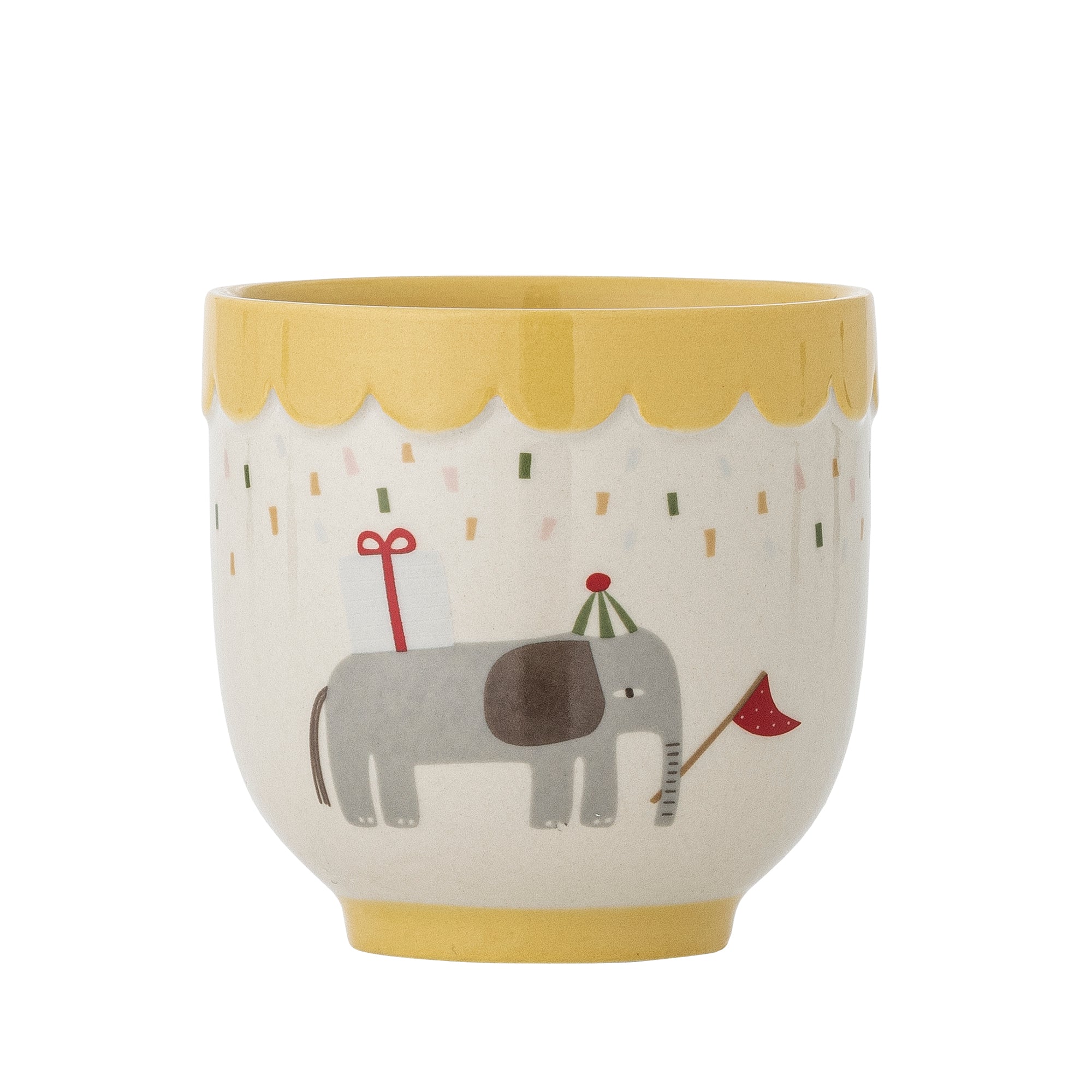 Celebrate - Tasse - Jaune - Grès