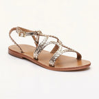 Asma Sandals - Gold