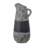 Khumo - Set of 2 Vases - Black - Stoneware
