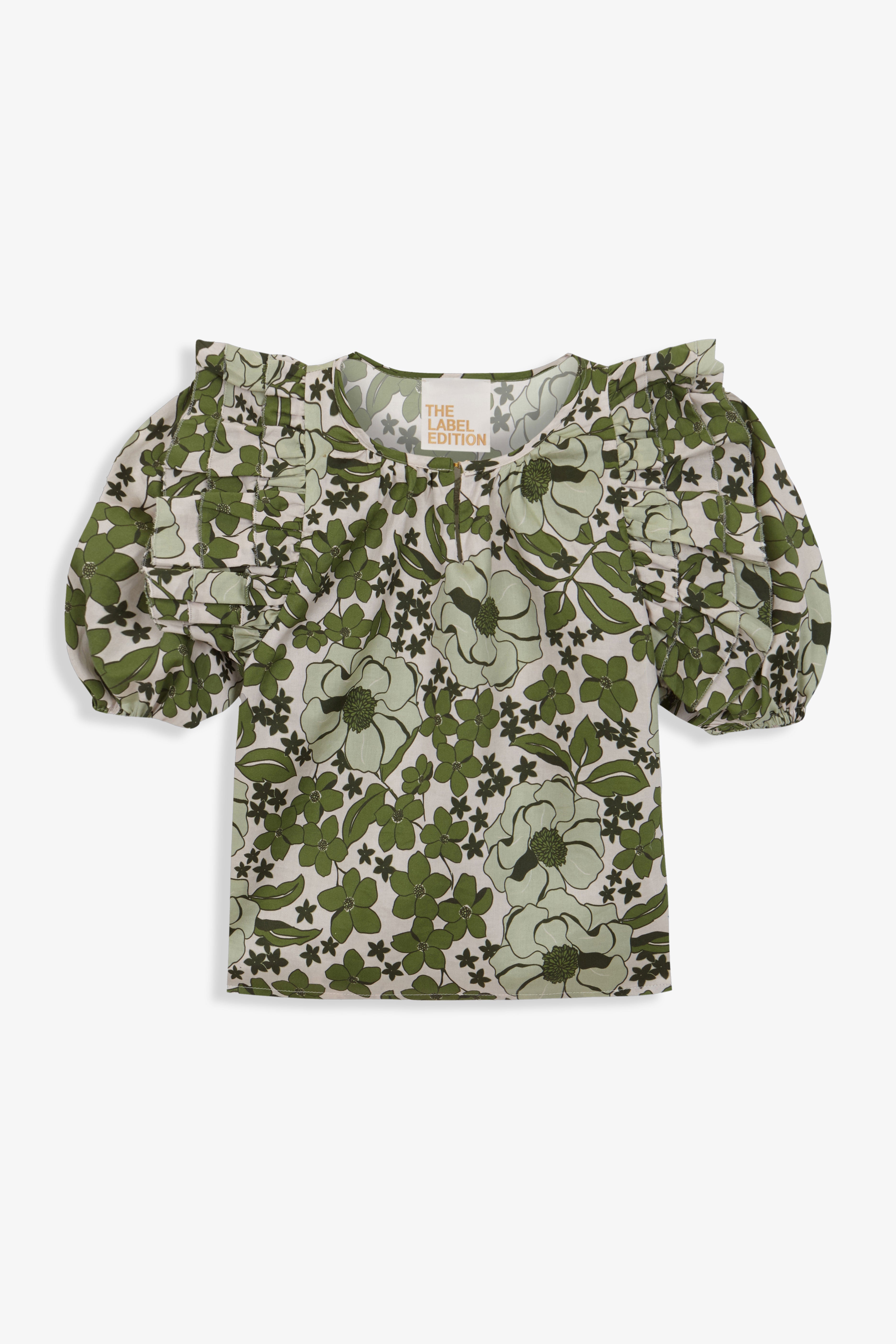 Top Zoe - Green Bloom - Mujer