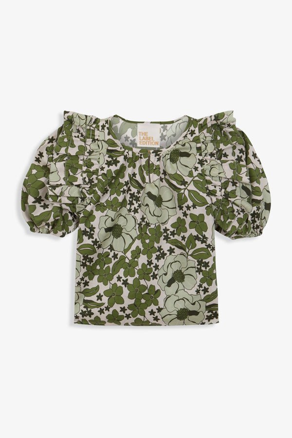 Top Zoe Green Bloom