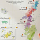 La Carte Des Vins De Bourgogne