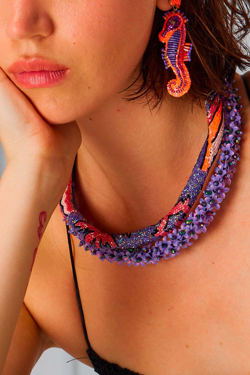 Mosaic Colours Necklace - Heimstone X Olivia Dar