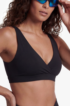 Reggiseno sportivo Crossed - Black