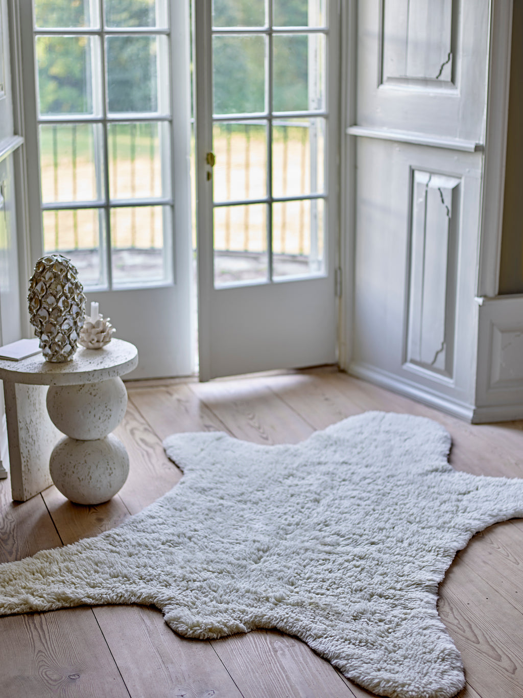 Bear - Rug - White - Wool