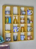 Bekka - Shelf - Yellow - Recycled Wood