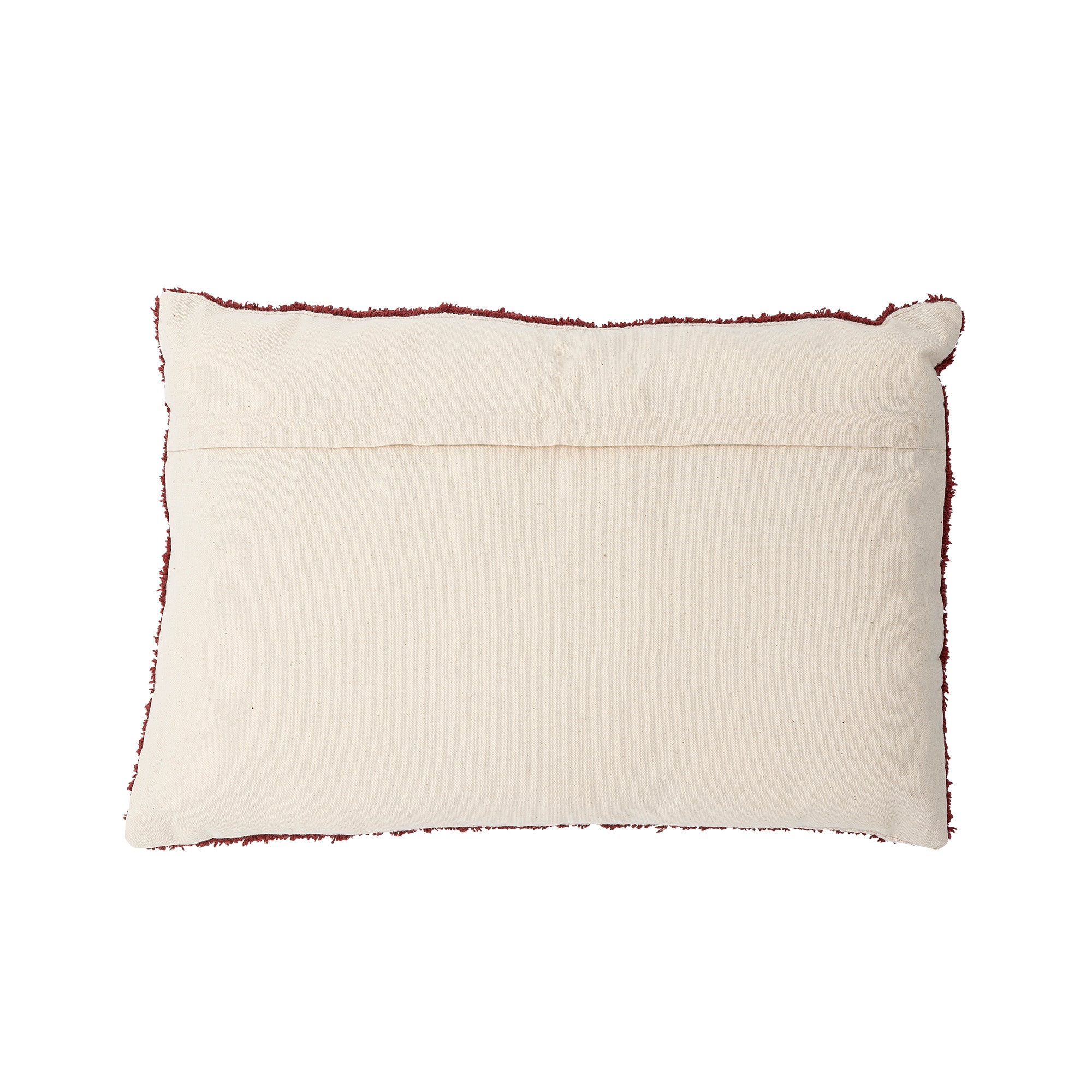 Olica - Coussin - Rouge - Coton Oeko-Tex®
