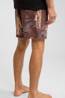 Rhythm - Short De Bain Aloha Tiger Trunk - Merlot - Homme