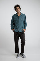 Rhythm - Chemise Savanna - Teal - Homme