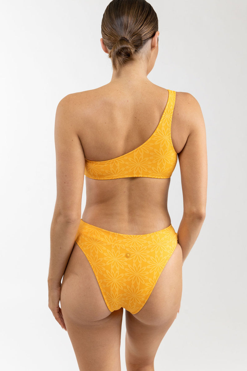 Rhythm - Haut de Maillot Livin Asymetric - Citrus - Femme