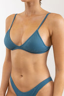 Rhythm - Haut de Maillot Chiquita Trilette - Teal - Femme