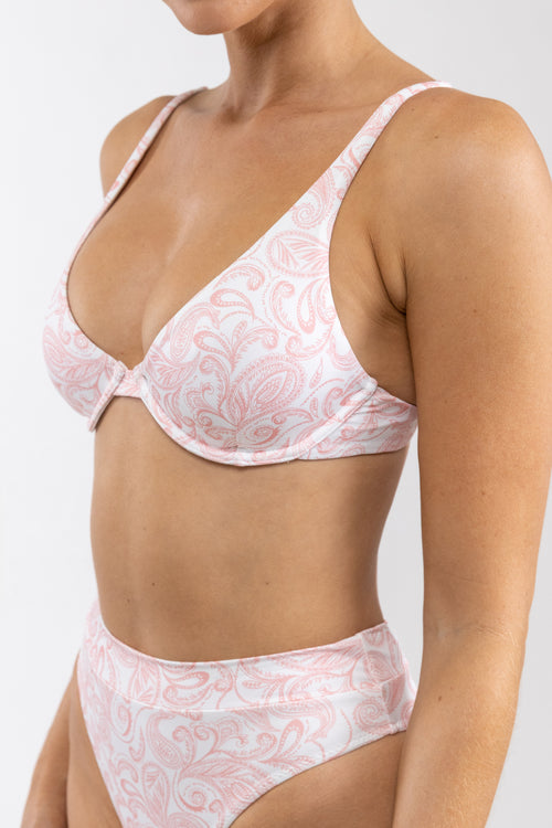 Rhythm - Haut De Maillot Fiji Underwire - Rose - Femme