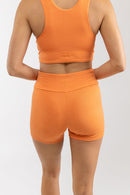 Rhythm - Short Elle Ribbed Bike - Citrus - Femme