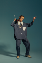 Camisa The Gangster Uniform - Vaquero azul