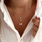 Collar Dani - Chapado en Oro