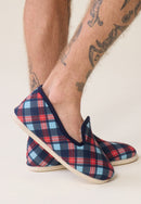 Pantoufles Tartan - Chaussons D'Intérieur En Laine