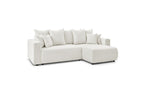 Reversible Corner Sofa Bed with Storage - Envy - Soft Bouclé Fabric