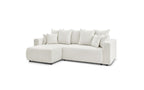 Reversible Corner Sofa Bed with Storage - Envy - Soft Bouclé Fabric