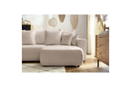 Reversible Corner Sofa Bed with Storage - Envy - Soft Bouclé Fabric
