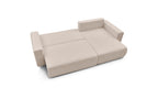 Reversible Corner Sofa Bed with Storage - Envy - Soft Bouclé Fabric