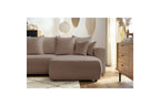 Reversible Corner Sofa Bed with Storage - Envy - Soft Bouclé Fabric