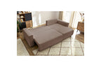 Reversible Corner Sofa Bed with Storage - Envy - Soft Bouclé Fabric