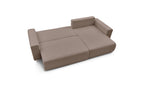 Reversible Corner Sofa Bed with Storage - Envy - Soft Bouclé Fabric