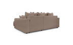 Reversible Corner Sofa Bed with Storage - Envy - Soft Bouclé Fabric