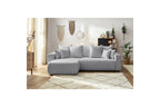 Reversible Corner Sofa Bed with Storage - Envy - Soft Bouclé Fabric