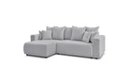 Reversible Corner Sofa Bed with Storage - Envy - Soft Bouclé Fabric