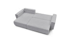 Reversible Corner Sofa Bed with Storage - Envy - Soft Bouclé Fabric
