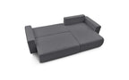 Reversible Corner Sofa Bed with Storage - Envy - Soft Bouclé Fabric