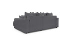 Reversible Corner Sofa Bed with Storage - Envy - Soft Bouclé Fabric