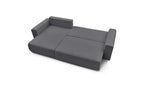 Reversible Corner Sofa Bed with Storage - Envy - Soft Bouclé Fabric