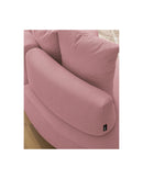 Canapé Droit Fixe 3 Places - Saint-Germain - Tissu Texturé