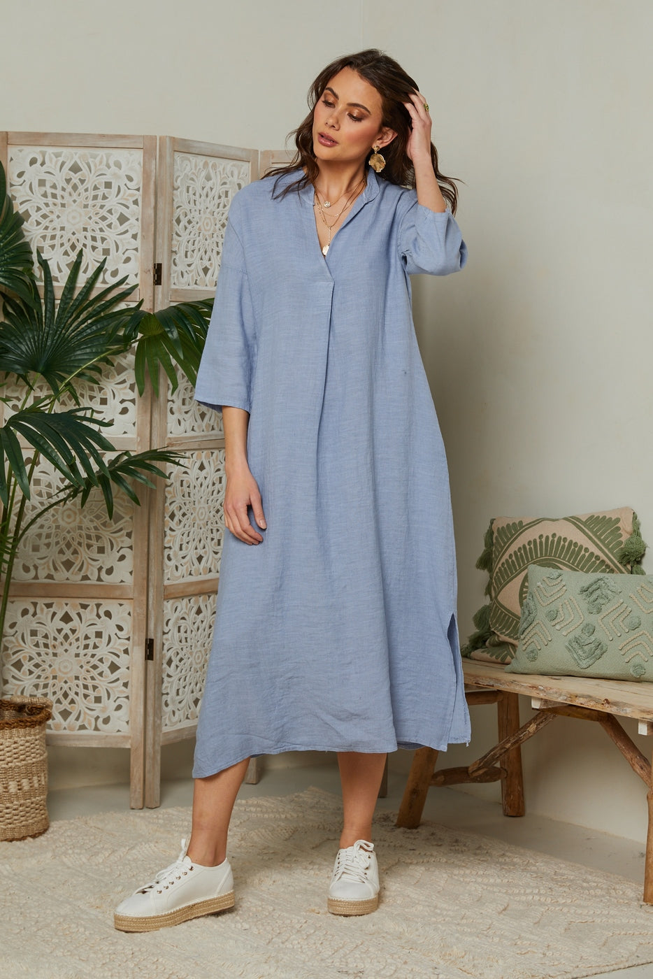Dress - Indigo - Women