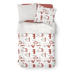 Sunshine - Juego De Cama Estampado 7.6 - Blanco