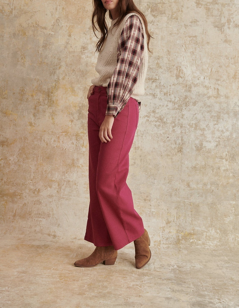 Pantalon Nucia - Sangria