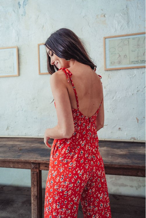 Mono Clay estampado rojo
