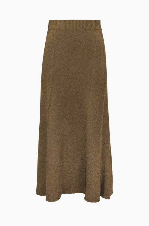 Jupe Longue - Or Et Argent - Femme