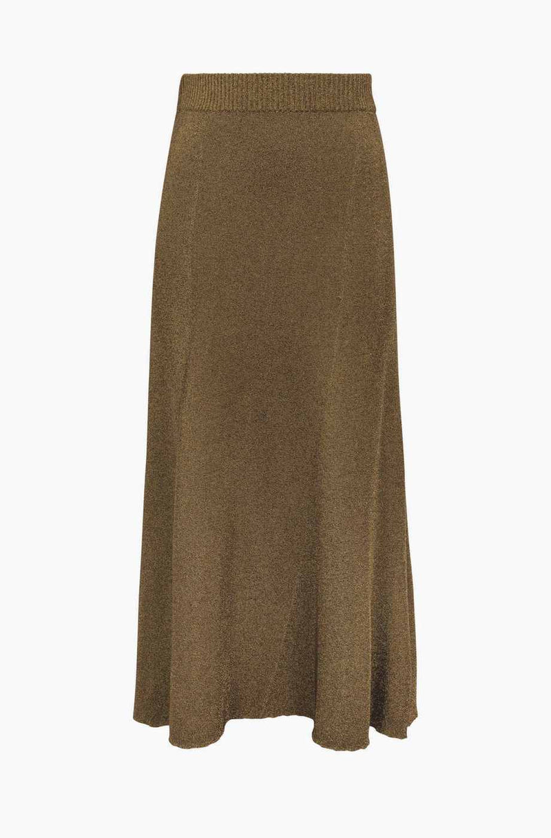Jupe Longue - Or Et Argent - Femme