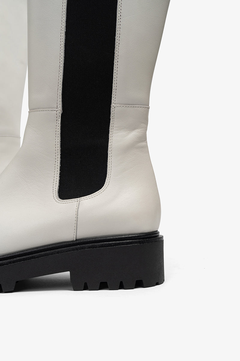 Bottes Belmont - Blanc