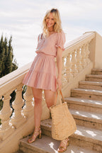 Skirt Edma Blush Cotton