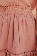 Skirt Edma Blush Cotton